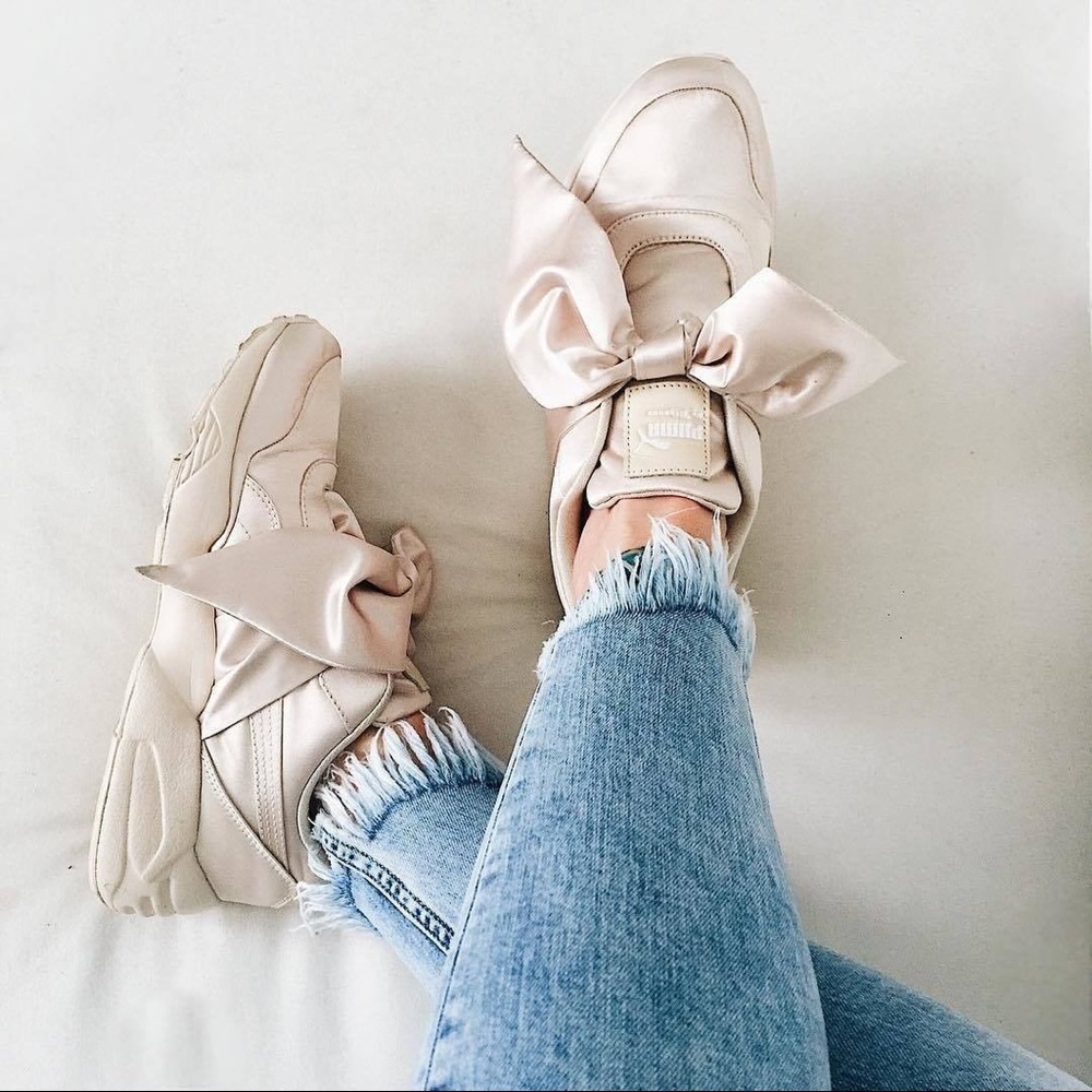 FENTY by Rihanna's Bow Sneakers Puma